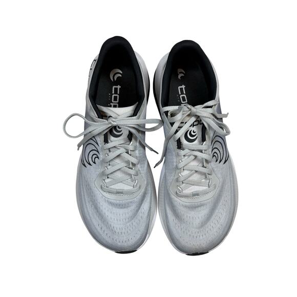TOPO Athletic Aura Lace-up Running Shoes Men\'s 10 1/2 Light Gray Wide Toe Box main image 9